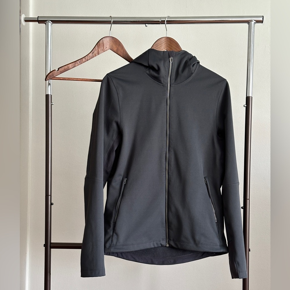 Lululemon Fleece Back Soft Shell Jacket Small Gray